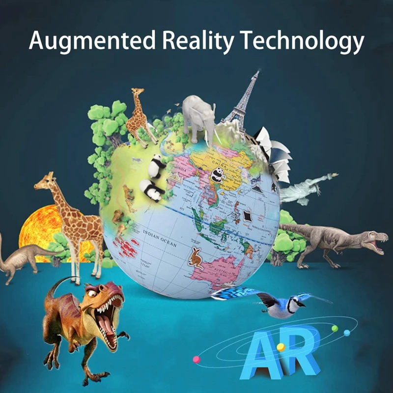 

Augmented Reality Educational World Geography Ar App Experience Up To 10 Sections Educational Content Realistic 3D Scenes Led