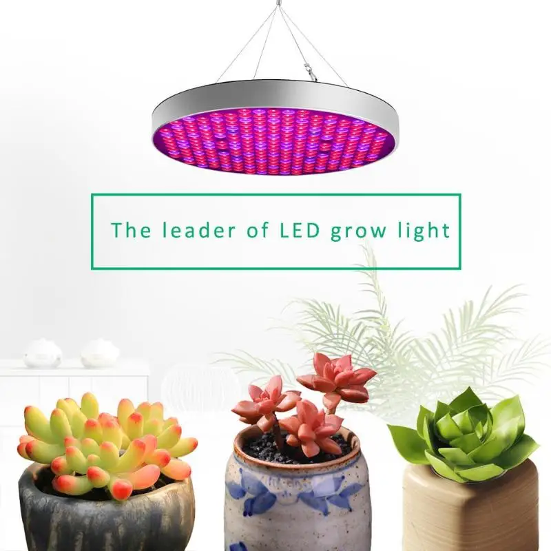 Круглые растущие лампы светодиодный свет 50 Вт AC85-265V полный спектр растение освещение для растений цветы выращивание рассады