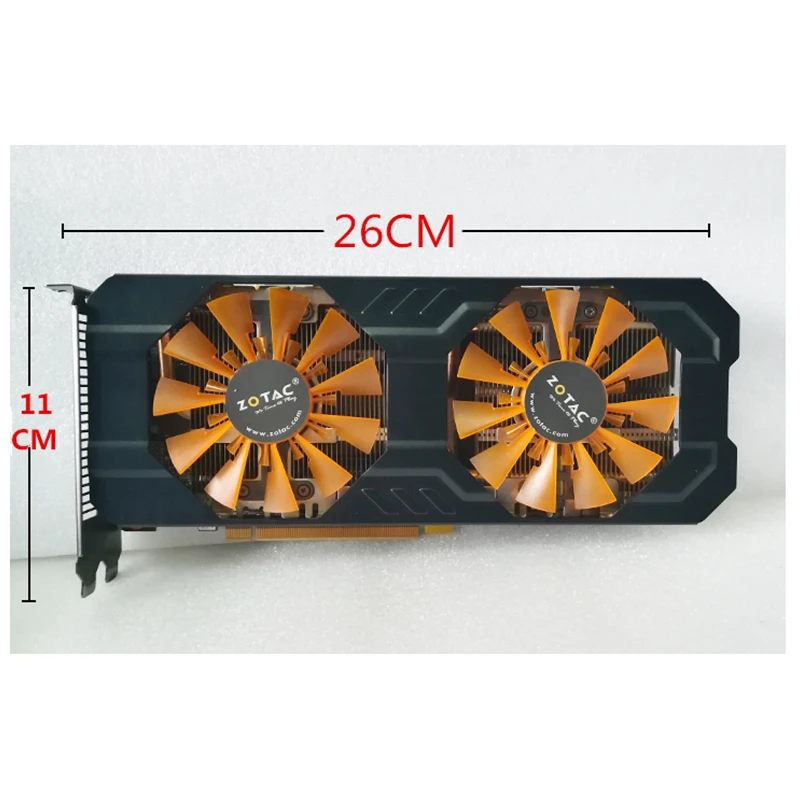 Оригинальная видеокарта ZOTAC GeForce GTX760-2GBD5 Thunderbolt HB 256Bit GDDR5 видеокарты для nVIDIA карта GTX760 760 2G Hdmi