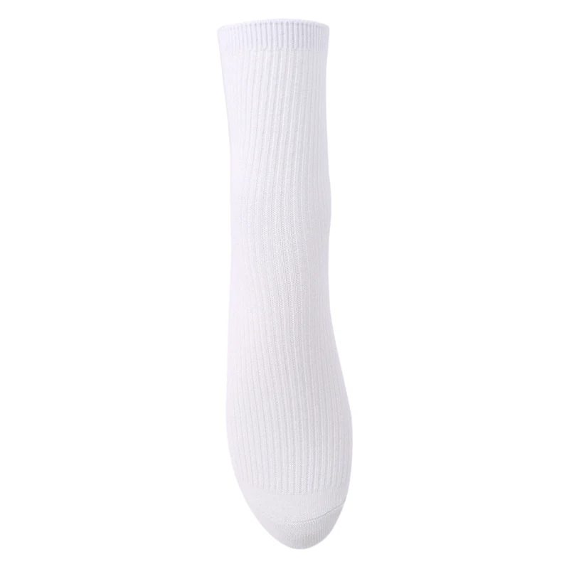 1 пара японских белых коротких носков с вышивкой Kawaii спортивные милые женские хлопковые спортивные носки с узором в виде сердца 5 цветов - Цвет: Белый