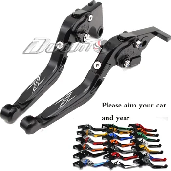 

Laser Logo For Kawasaki Z750R 2011-2012 CNC Orange Folding&Extending Motorcycle Brake Clutch Lever
