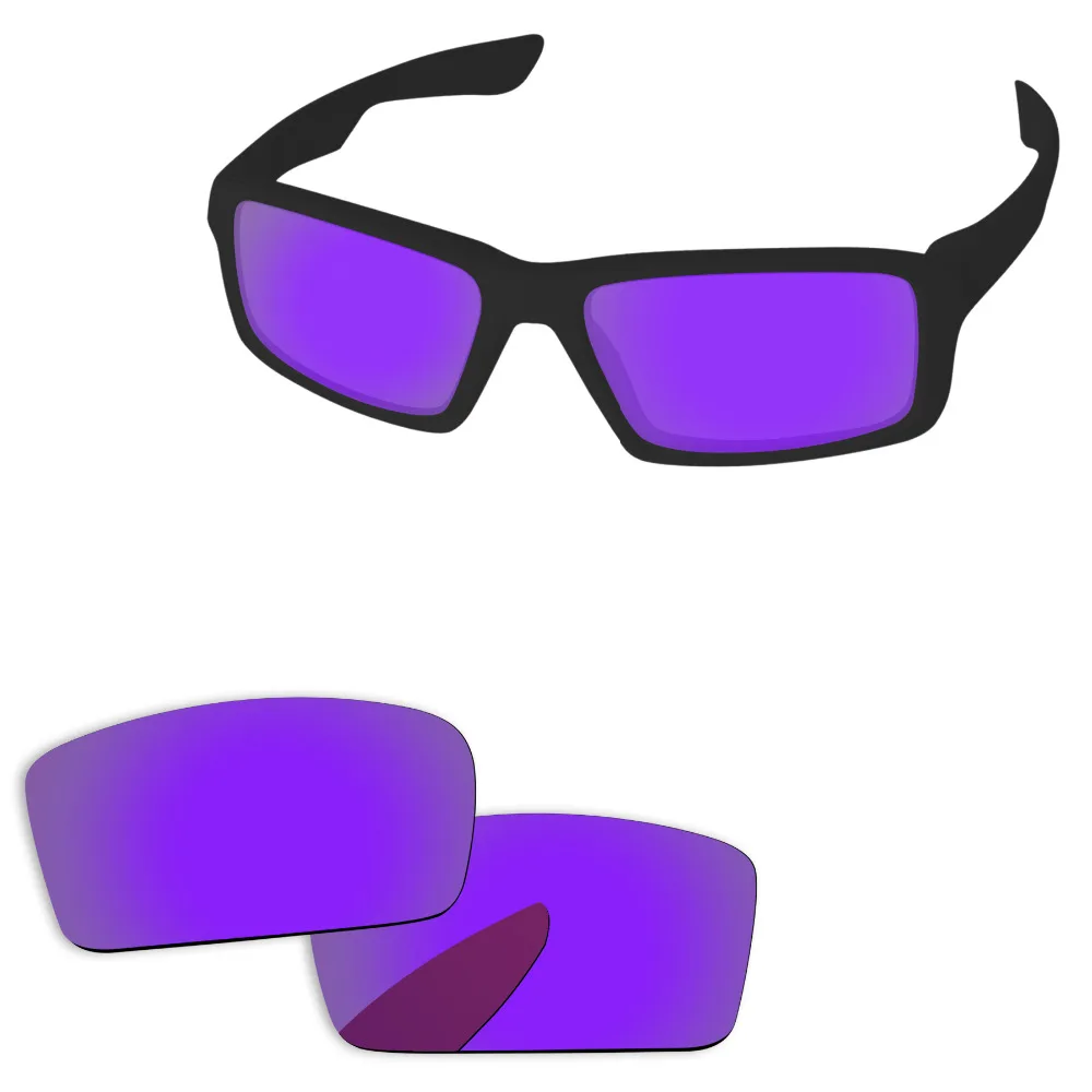 Plasma Purple Mirror Polarized Replacement Lenses For Twitch Sunglasses
