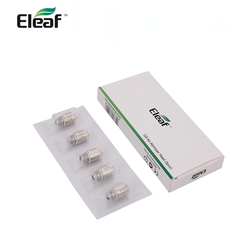 Сменные катушки для электронной сигареты Eleaf GS Air катушка из чистого хлопка 0 75 Ом 5