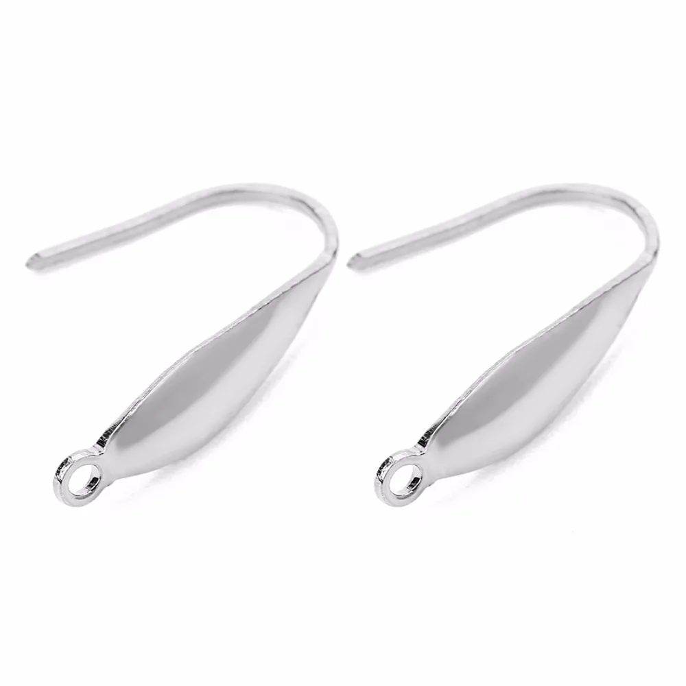 

Louleur Stainless Steel Earring Wires Hoop Earring Hooks Ear Clasps Wire For DIY Earrings Jewelry Findings Components