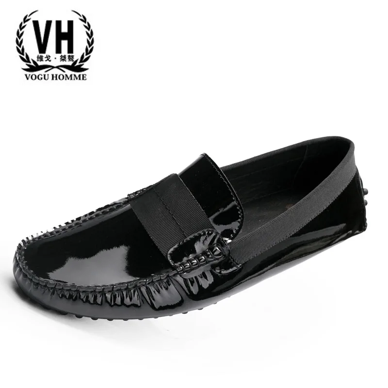 

European luxury leather comfortable soft bottom shoes youth trend set foot British