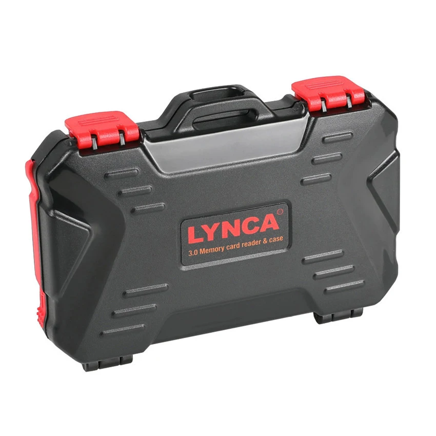 

Lynca 2in1 USB 3.0 5Gbps Card Case SD Card Shockproof Storage Box for 9pcs MSD + 7pcs SD Cards Memory Card + Type C + Micro USB