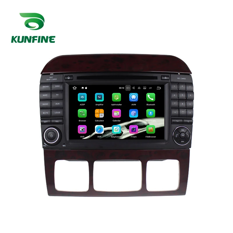 Android Car DVD GPS Navigation Multimedia Player Car Stereo For BENZ S-(1998-2005)...8.0 Radio Headunit  (3) - 