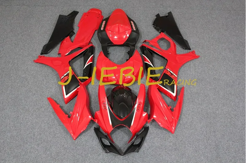 

Red Black Injection Fairing Body Work Frame Kit for SUZUKI GSXR 1000 GSXR1000 K7 2007 2008