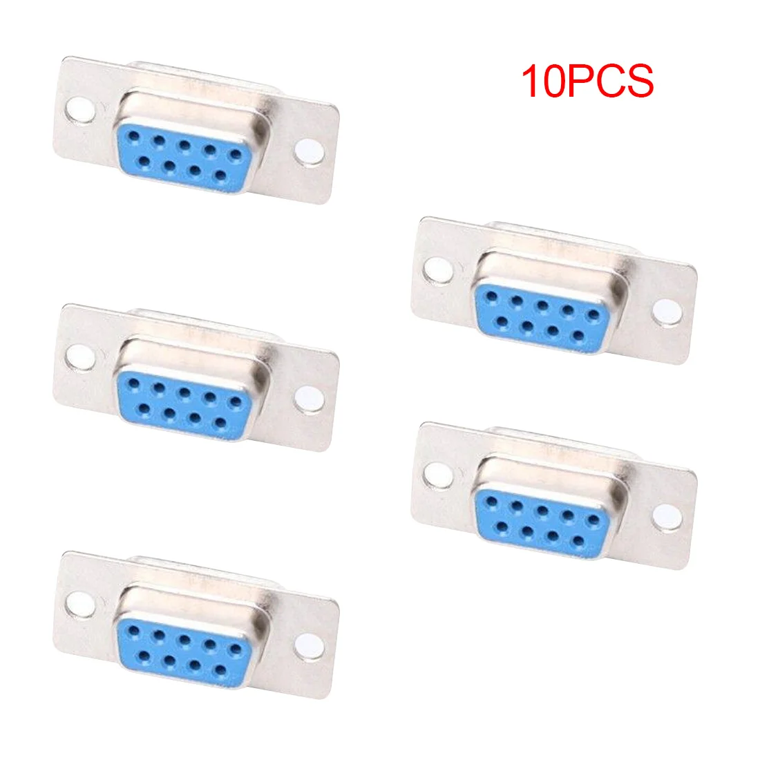1 шт. 3 1x1 см RS232 DB9 Серийный VGA 9 Pin 2 ряда припоя Тип штепсельная вилка D SUB