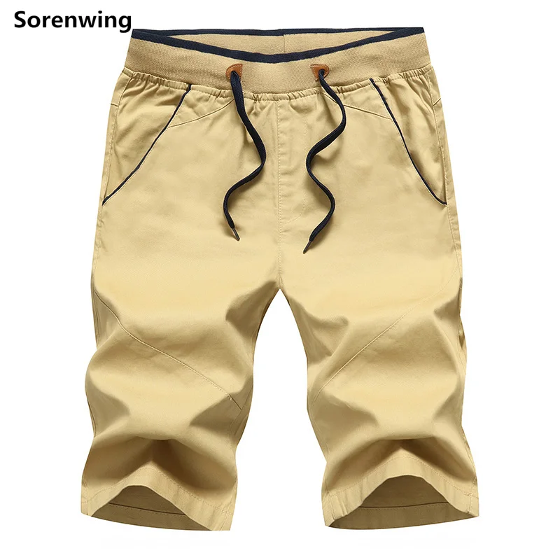 Горячая Распродажа пляжные шорты для серфинга летние мужские Шорты повседневные мужские короткие укороченные бермуды с эластичным поясом 442