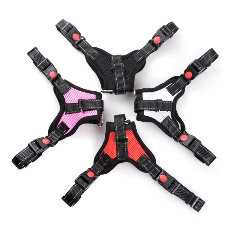 

Hot big Dog Adjustable Harness Pets Collar Leopard Campo Professional summer Dog Harnesses Hand Strap for Large Dogs Pitbulls