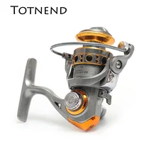 TOTNEND DC150 Рыболовная катушка карманная рыболовная Катушка 12+ 1 шарикоподшипник 5,2: 1 соотношение мини спиннинговая Рыболовная катушка складной шарнир