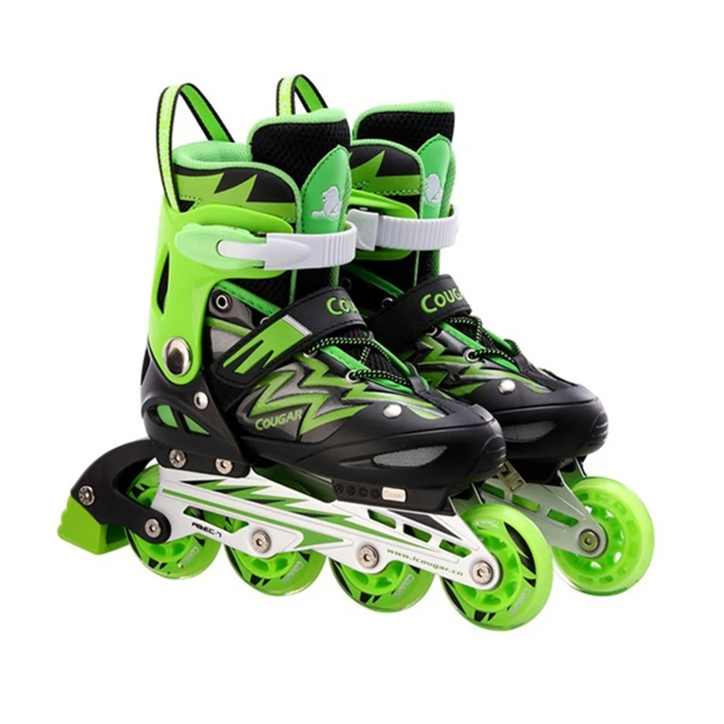 أطفال قابل للتعديل واحد مستقيم صف زلاجات دوارة حذاء مضمنة اليومية الشارع فرشاة التزلج Patines أون لينيا (Fiat Linea للجنسين الطفل هدية IA34