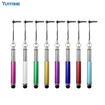 

Aluminum Universal Elastic Phone Collapsible Touch Screen Pen Mini Stylus Capacitive Pen For Iphone For Samsung Huawei Xiaomi