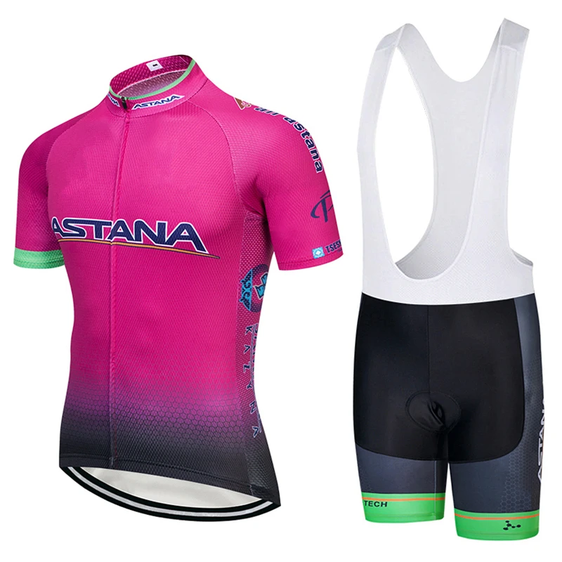 Команда Астана, комплект одежды для велоспорта, мужской велосипедный Майо MTB Racing Ropa Ciclismo, летний Hombre Roupa Bike Jersey - Цвет: Pic Color