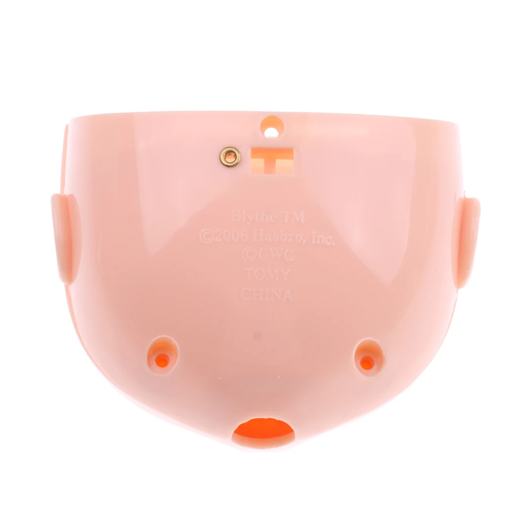 4 Colors Doll Faceplate Backplate Head Screws Set for 12inch RBL Neo Blythe Azone Doll Custom Changing Face Shell
