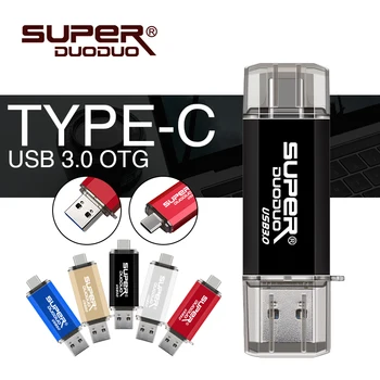 

USB 3.0 Type-C Flash Drive 32GB 16GB Pen Drive high quality 128GB 64GB Pendrive for Type-C Device Micro memory usb stick cle usb