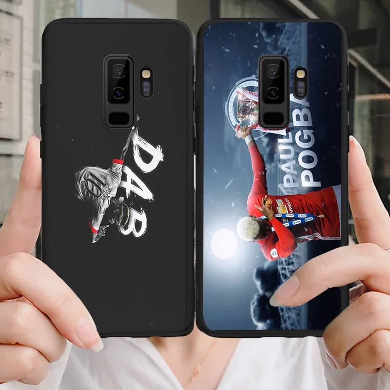 Yinuoda Phone Case For Paul Pogba Samsung Galaxy Shell Note4 5 9 A7 A8(2018) A9 Black Soft TPU Cover J2Pro J4 J6 J7 Note5 | Мобильные
