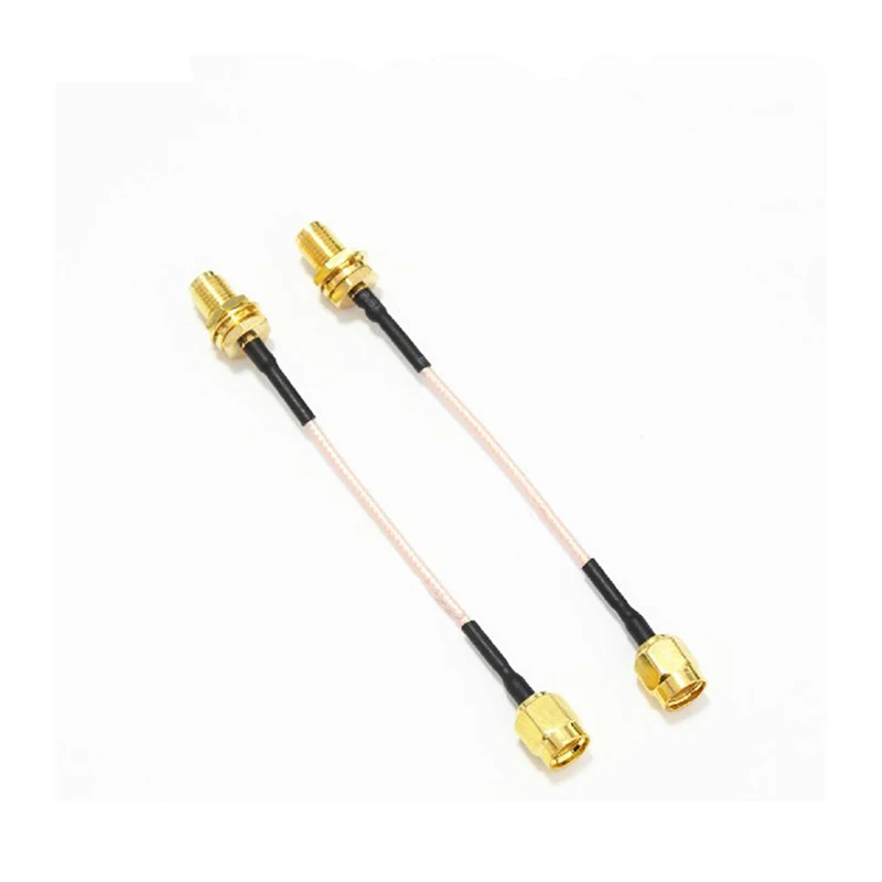 1pcs 90mm 5 8G FPV Low loss Antenna Extension Cable Cord SMA Male to SMA Female
