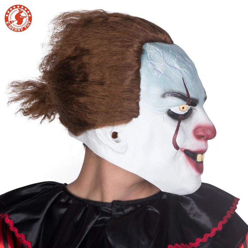 

Stephen King's Movie It Mask Pennywise Latex Horror Clown Joker Mask