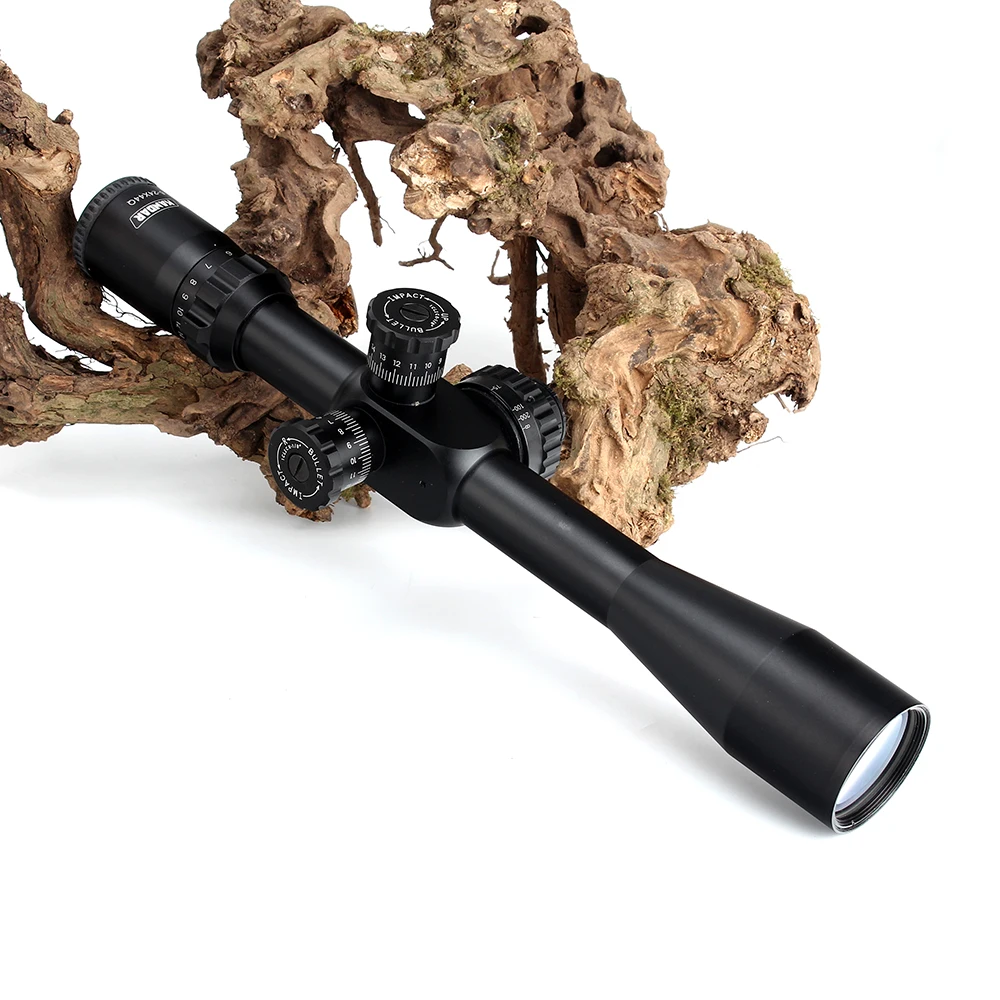 KANDAR 6-24X44Q First Focal Plane Hunting Riflescopes Side Parallax Mil Dot Illuminated Glass Etched Reticle Turrets Reset Scope (7)