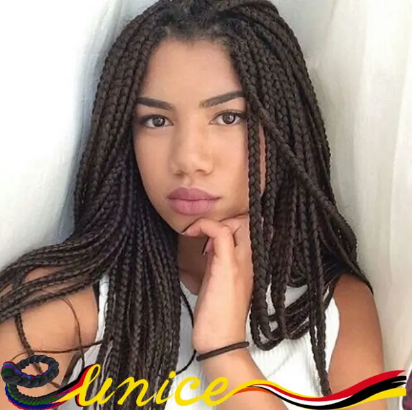 Free Shipping Crochet Box Braids 18 3x Box Braids Hair Extension