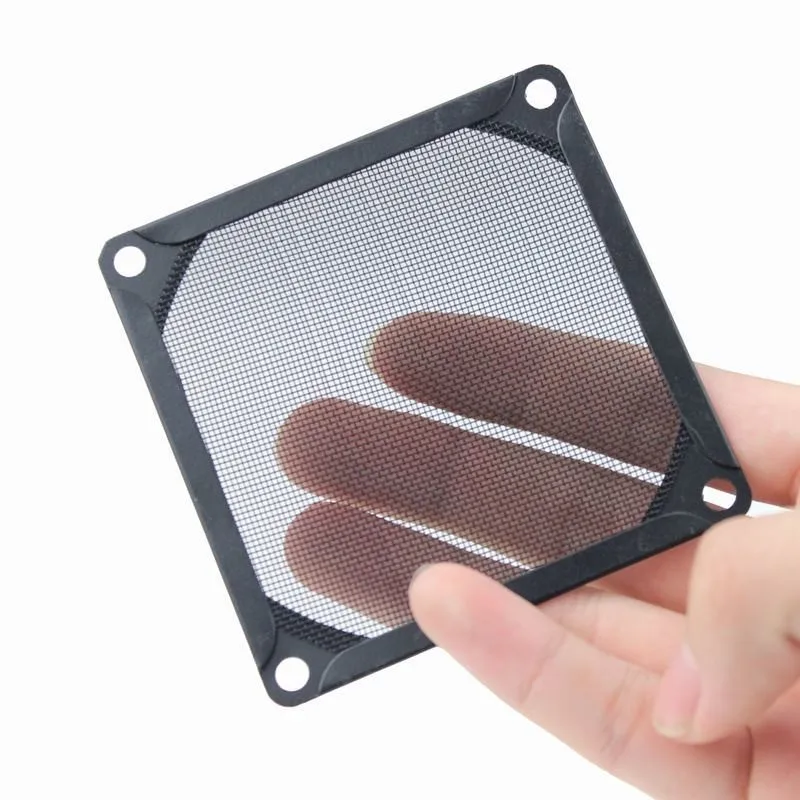 

Gdstime 1 Pieces High Quality 80mm PC Fan Filter Black Metal Dustproof Strainer Dust Guard 8cm Stainless Metal Dust Cover