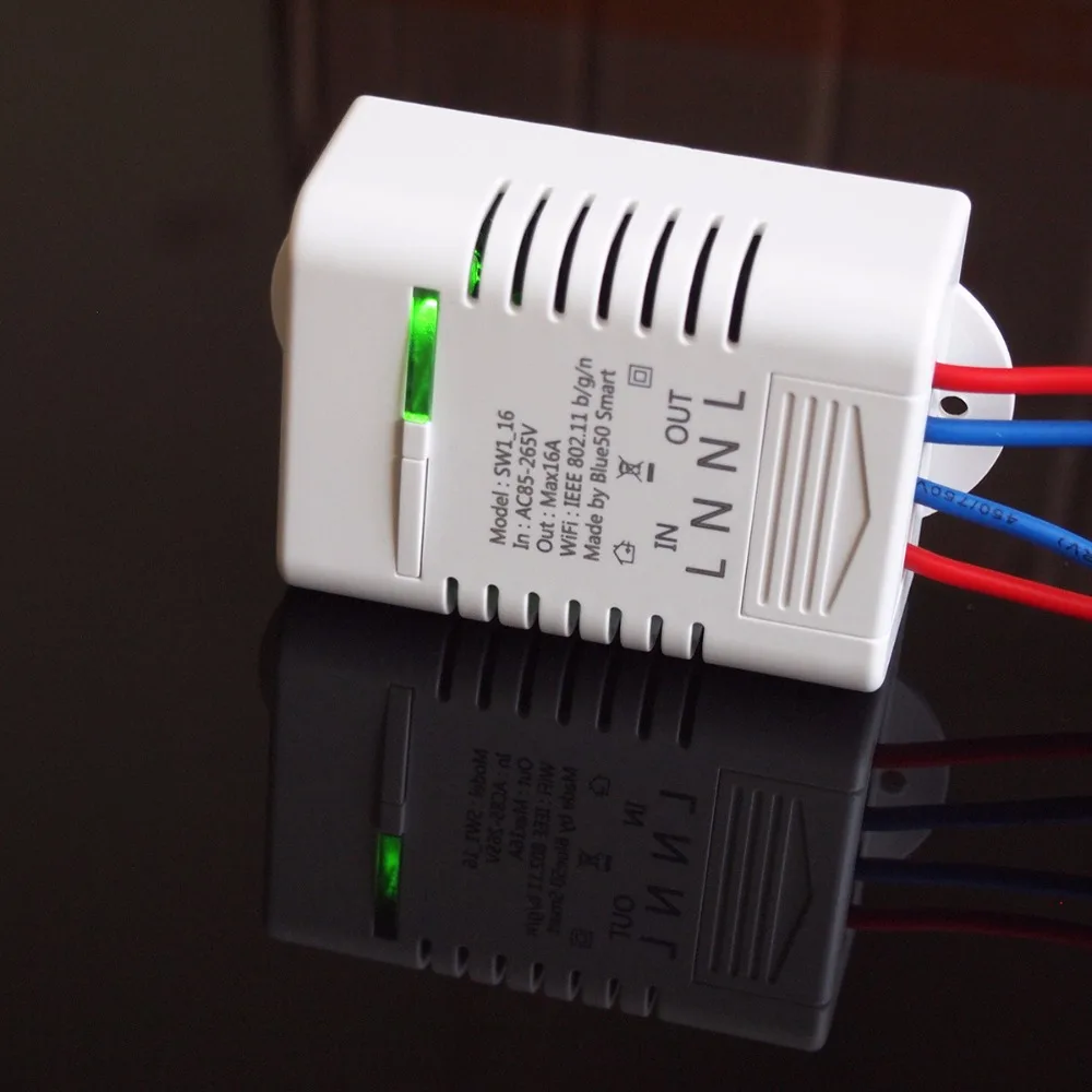 Lonsonho eWeLink 16A умный Wifi переключатель реле беспроводной пульт дистанционного управления Универсальный DIY работает с Alexa Google Home Mini