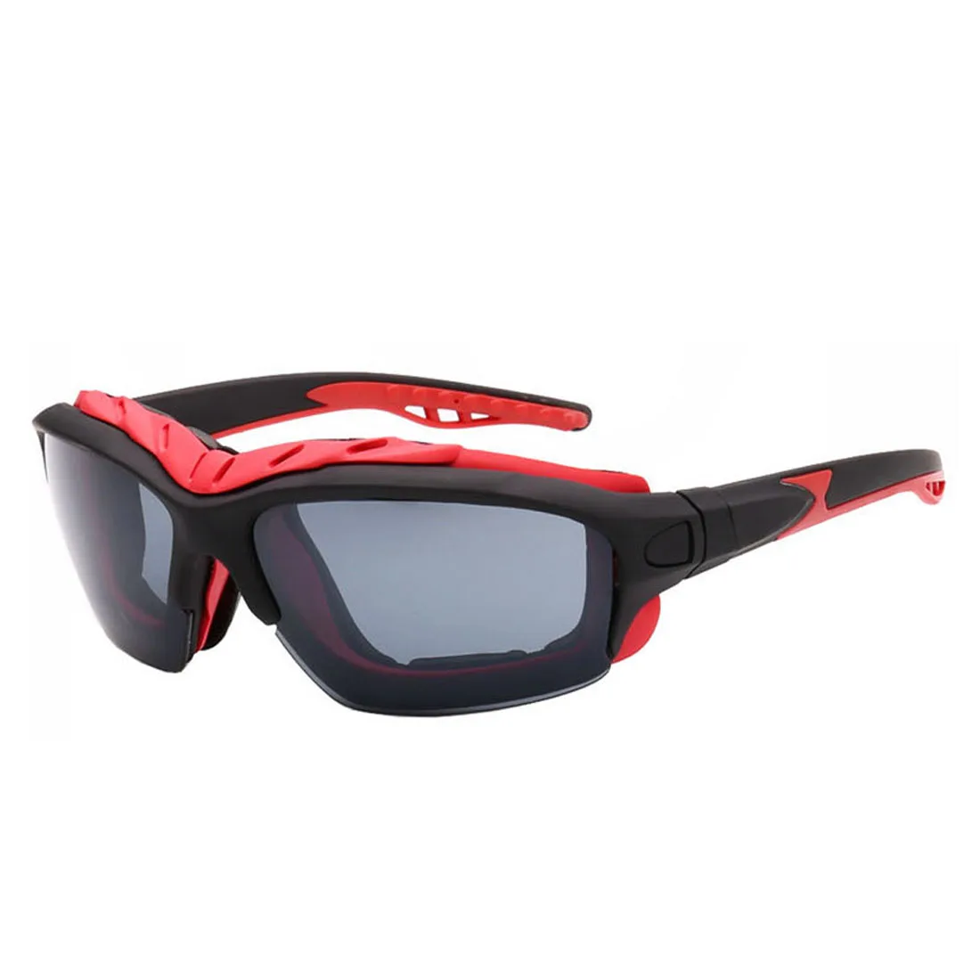Дизайнерские унисекс спортивные очки для горного велосипеда, солнцезащитные очки для велоспорта, велосипедного велосипеда, походного туризма, альпинизма, тактические очки - Цвет: black gray