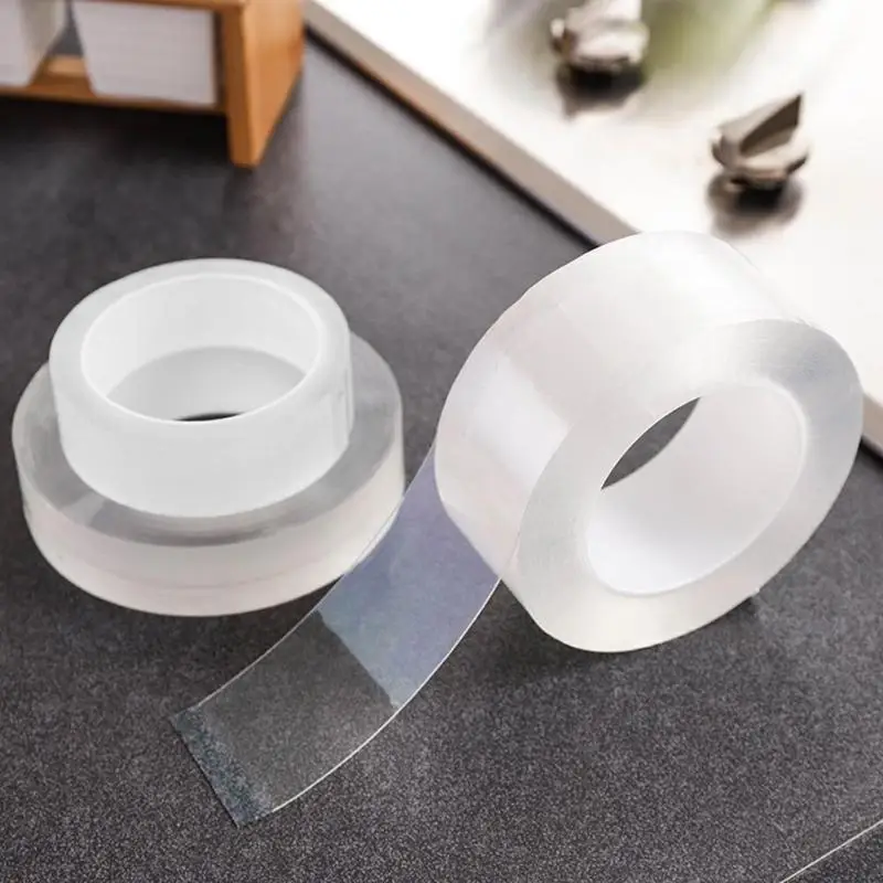 

Waterproof Transparent Adhesive Tape Safety and Reliability for Bathroom Kitchen Sink Seal Strip Tape Gap between Wall Seals