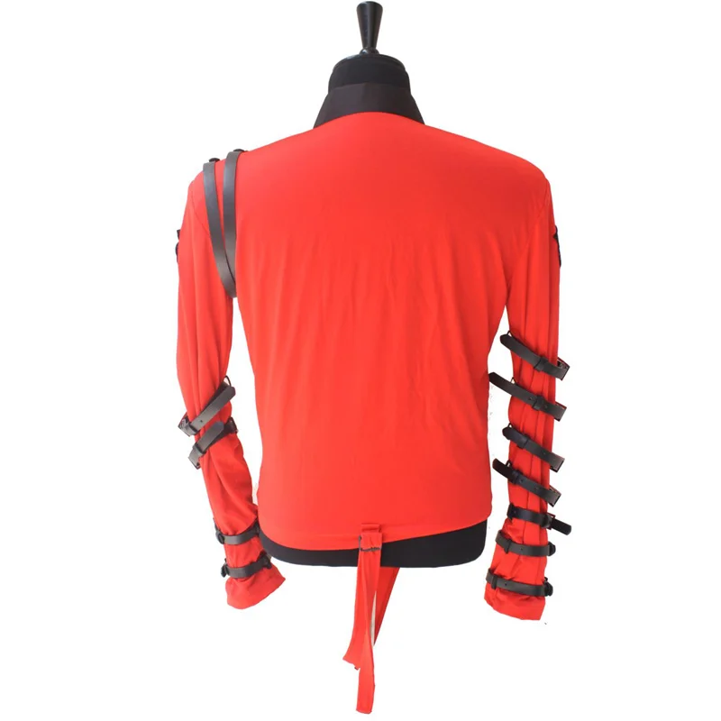 MJ Michael Jackson Classic BAD Novelty RED BODYSUIT (PRO SERIES) Cool for Performance Leotard Shows England Military US Style Costumes 6f6cb72d544962fa333e2e: 4XL|L|M|S|TAILOR MADE|XL|XS|XXL|XXS|XXXL