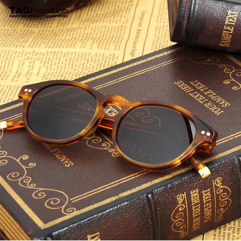 2019 тег Езекии классический ретро солнцезащитные очки Gafas Для мужчин женщин