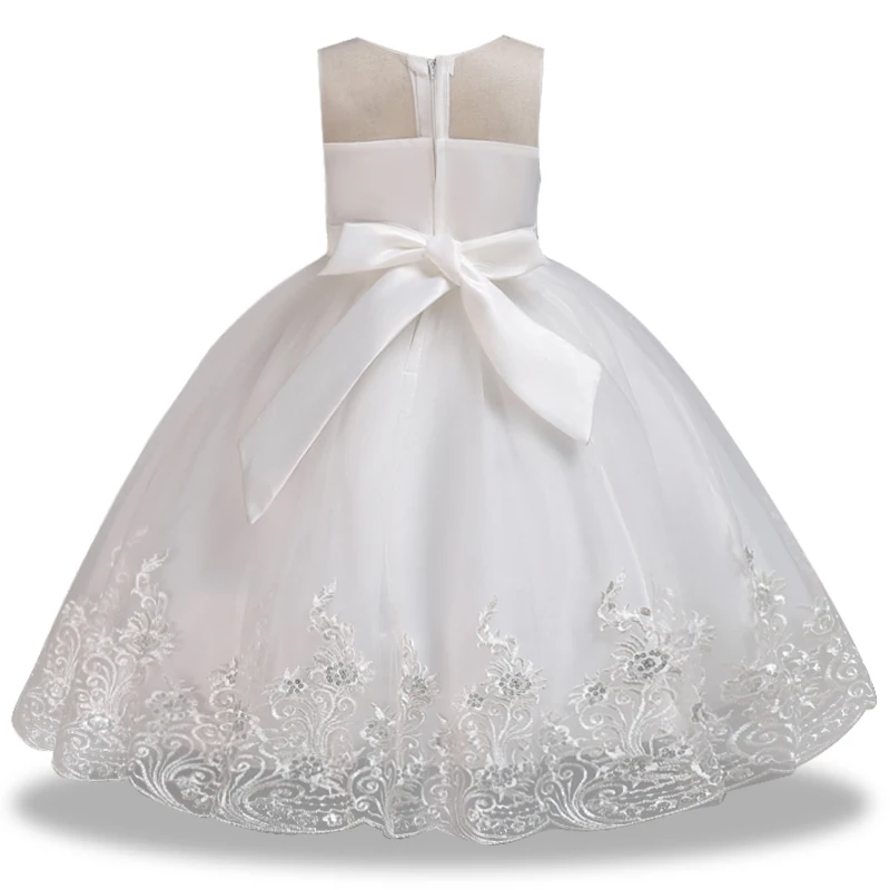 Летнее платье для девочек, детские платья для девочек, костюм, свадебное платье с цветочным узором для девочек, детское платье принцессы для девочек, vestido infantil