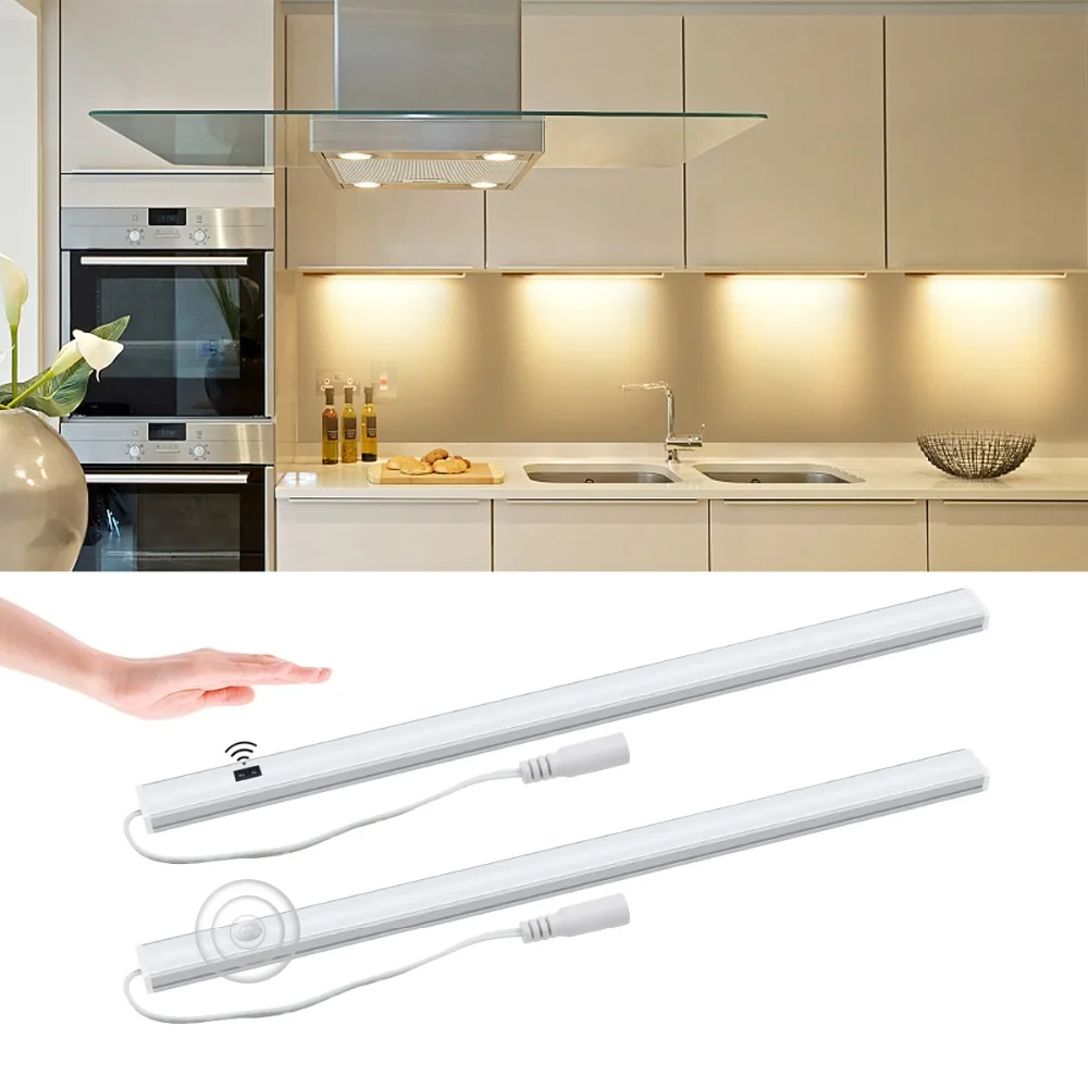 

Hand Sweep / PIR Motion Sensor LED Strip Bar light 12V Hard lamp Tape DIY Smart Cabinet Closet Wardrobe Kitchen Decor lighting