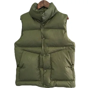 

1PC Winter Vest Women's Colete Feminino Cotton Padded Waistcoat Stand Collar Gilet Veste Femme Short Autumn Chalecos Mujer XH796