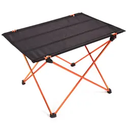 Портативный складной раскладной столик для кемпинга на открытом воздухе для пикника из алюминиевого сплава ультра-легкий стол для киоска