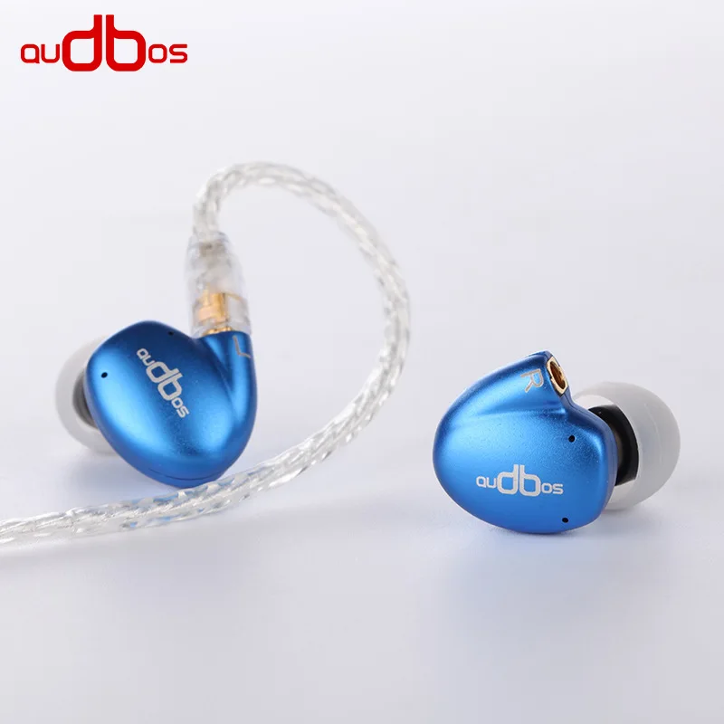 Наушники AUDBOS DB04 2BA + 2DD Hybrid In Ear сбалансированные наушники с динамическим приводом 4