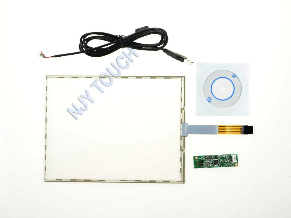 

10.4 Inch 5 Wire Resistive Touch Screen Panel USB For 10.4" LCD Panel 229x174mm
