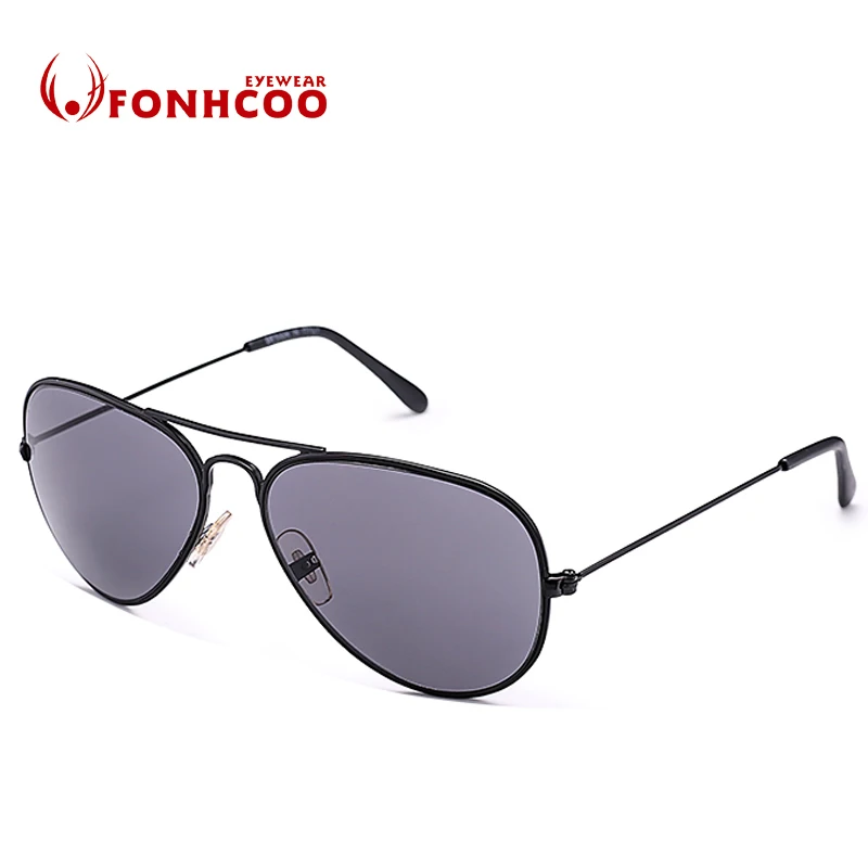 

2018 FONHCOO sunglasses women metal vintage retro aviation sunglasses men UV400 hot rays fashion driver glasses oculos de sol