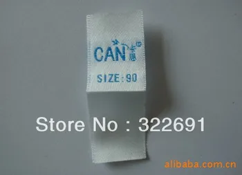 

2013 Free Shipping Custom high-quality clothing woven label / neck label