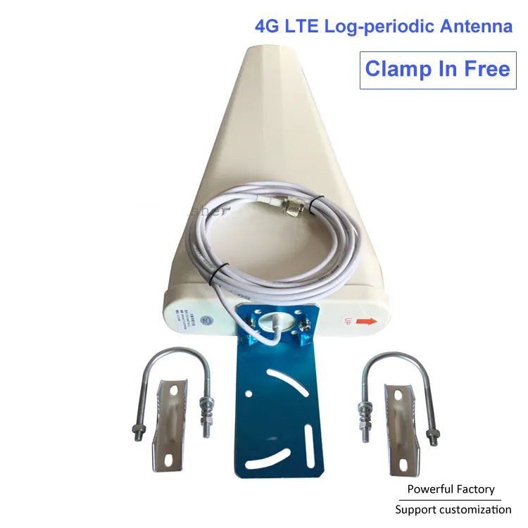 New Outdoor Wireless Long-distance Directional 15Dbi Full-band 4G 5G Log Periodic Antenna N Male Connector