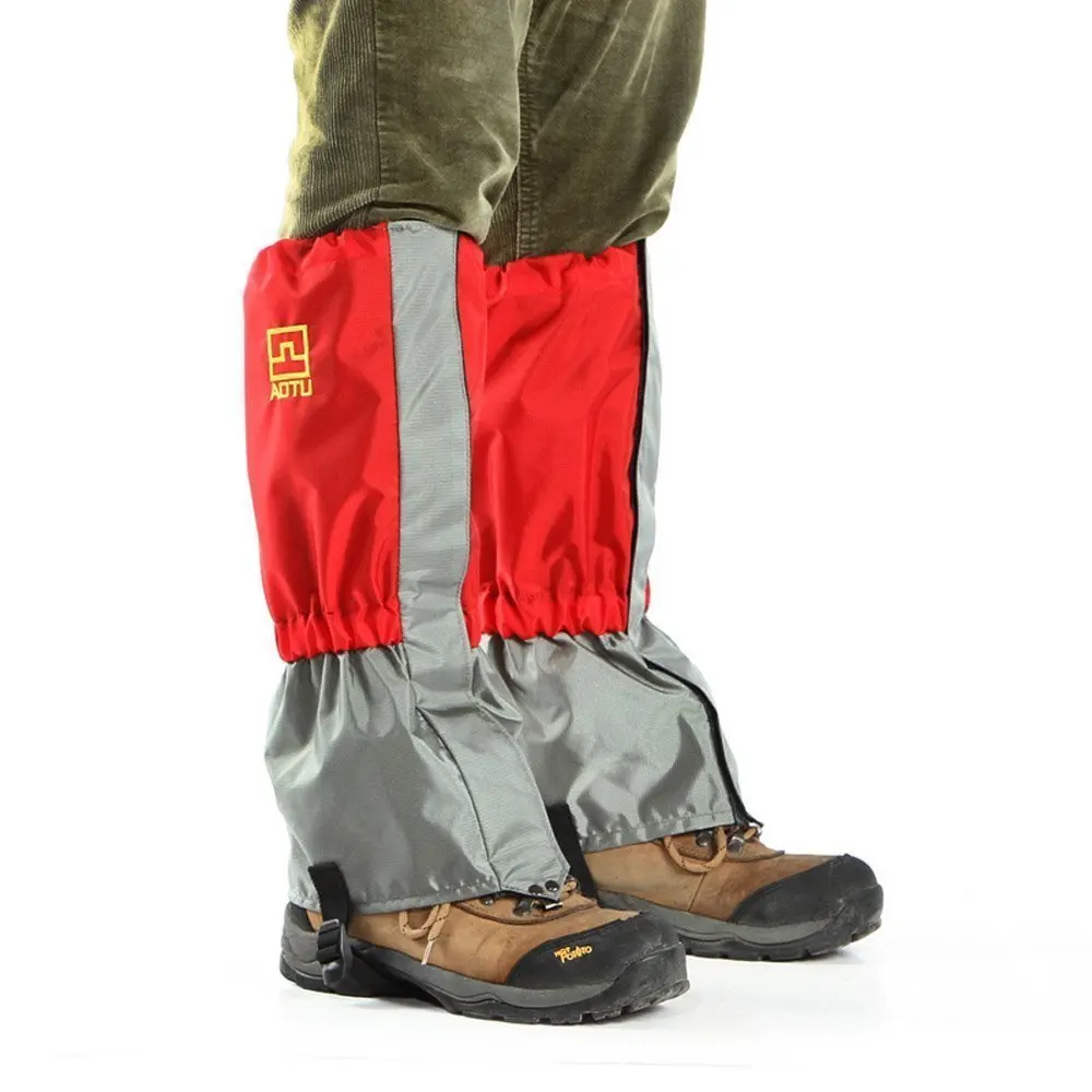 Waterproof Windproof Legging Gaiter Leg Cover Camping Hiking Ski Boot