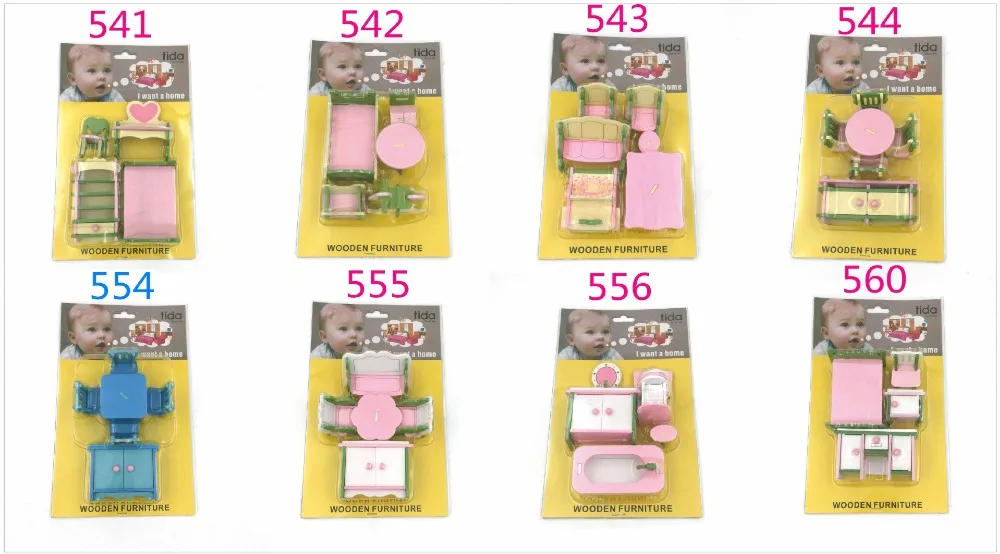 W0014 جديد أطفال هدية لعبة أطفال خشبية أثاث بيت الدمية مجموعة diy ألعاب تعليمية خشبية الأثاث مجموعة + W0014 جديد أطفال هدية لعبة أطفال خشبية أثاث بيت الدمية مجموعة diy ألعاب تعليمية خشبية الأثاث مجموعة +