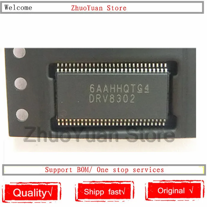 1 шт./лот DRV8302 DRV8302DCAR HTSSOP56 IC Chip новый оригинальный | Электроника