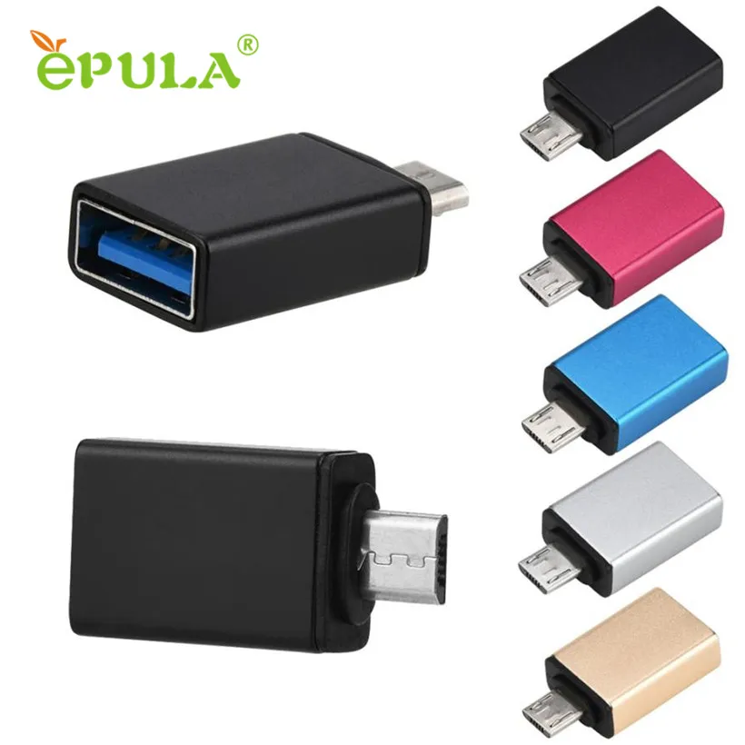 

Micro USB OTG swivel adapter card reader Micro USB To USB OTG Mini Adapter Converter For Android SmartPhone gift ov22 p30
