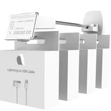 51 шт./лот) розничный магазин товары для супермаркетов 7 дюймов slatwall безопасности дисплей крючки