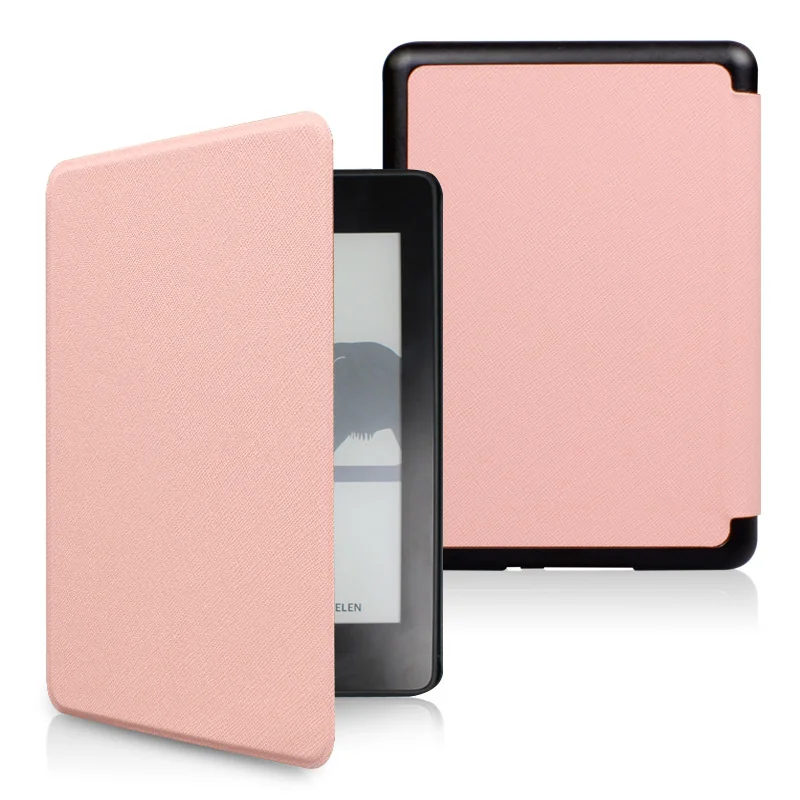 Чехол для Amazon Kindle Paperwhite 4 Smart Shell Cover с функцией автоматического сна для Kindle Paperwhite 10th Gen - Цвет: Pink