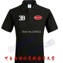 Летняя рубашка поло Bugatti на заказ, хлопковая одежда для мужчин и женщин