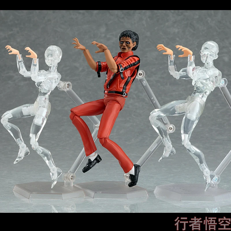 Редкий MJ Майкл Джексон триллер Red MV шарнирная фигурка куклы модель H15cm|Талисман| |