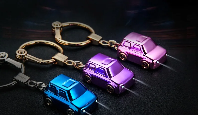 

6 Color for pack Lover Keychain Crystal Love Bag Pendant